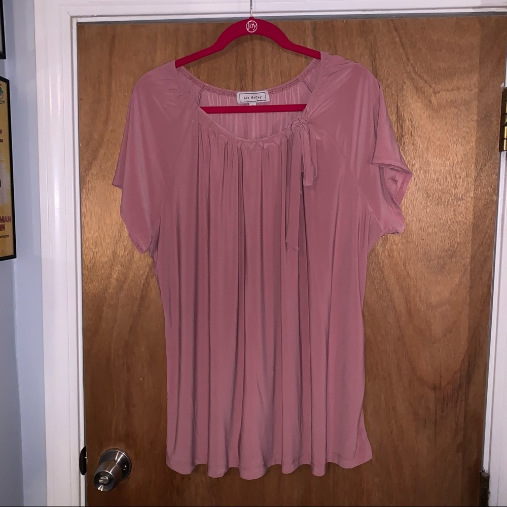 Pink Bow Top